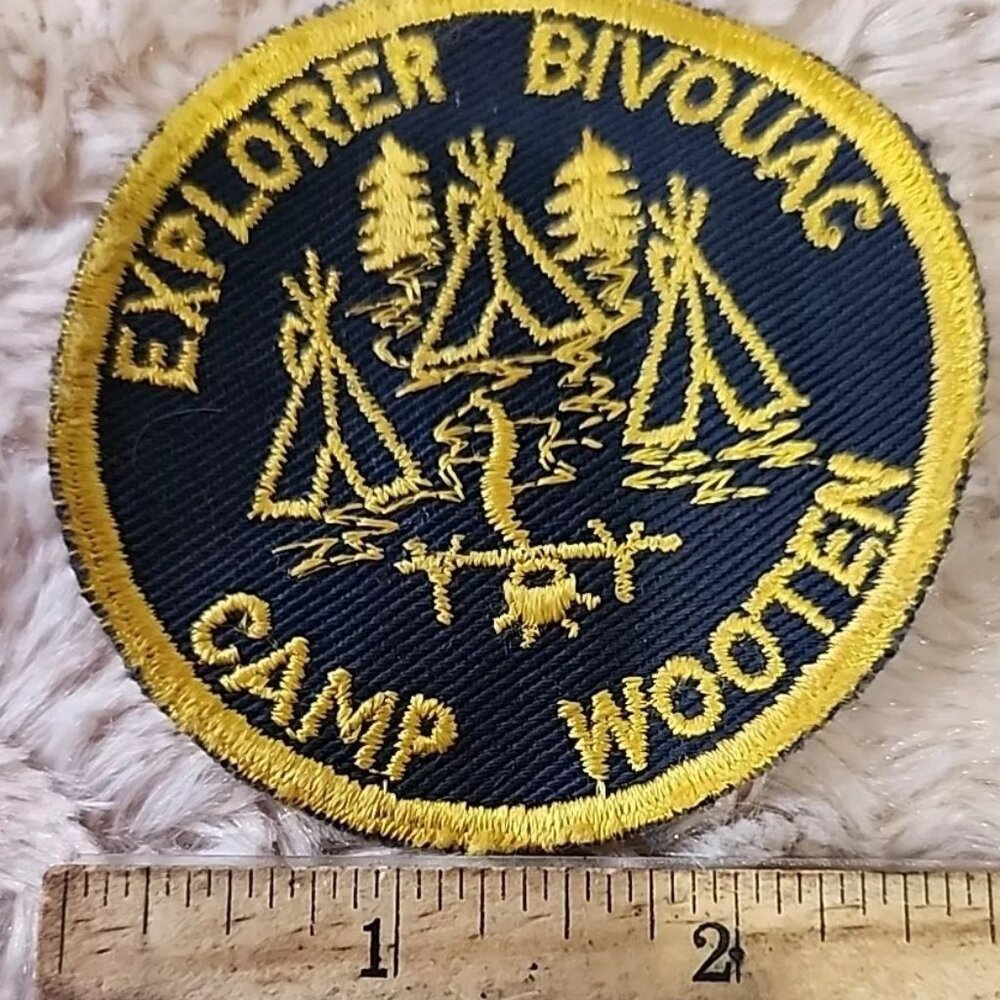 Vintage Explorer Bivouac Camp Wooten Area Council BSA Boy Scouts Collectors
